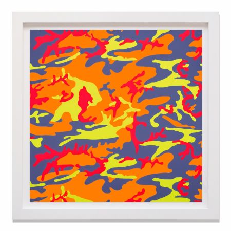 Siebdruck Warhol - Camouflage (FS II.412)