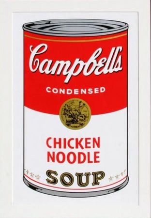 Siebdruck Warhol - Campbell’s Chicken Noodle Soup (II.45)
