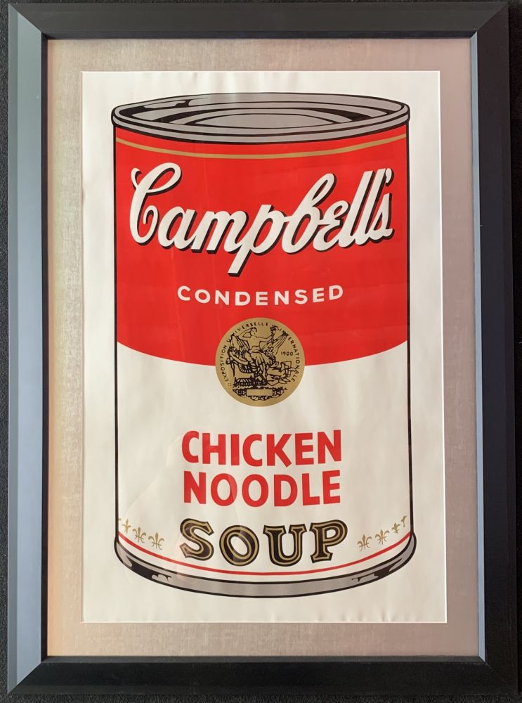 Siebdruck Warhol - Campbell’s soup