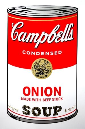 Siebdruck Warhol (After) - Campbell's Soup - Onion