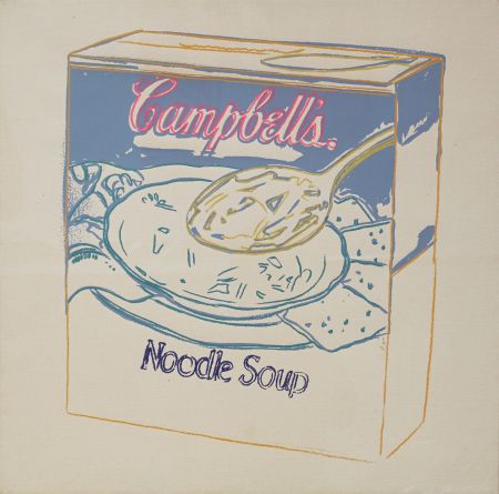 Siebdruck Warhol - Campbell’s Soup Box: Noodle Soup