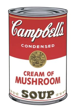 Siebdruck Warhol - Campbell's Soup Can: Cream of Mushroom (F. & S. II.53)