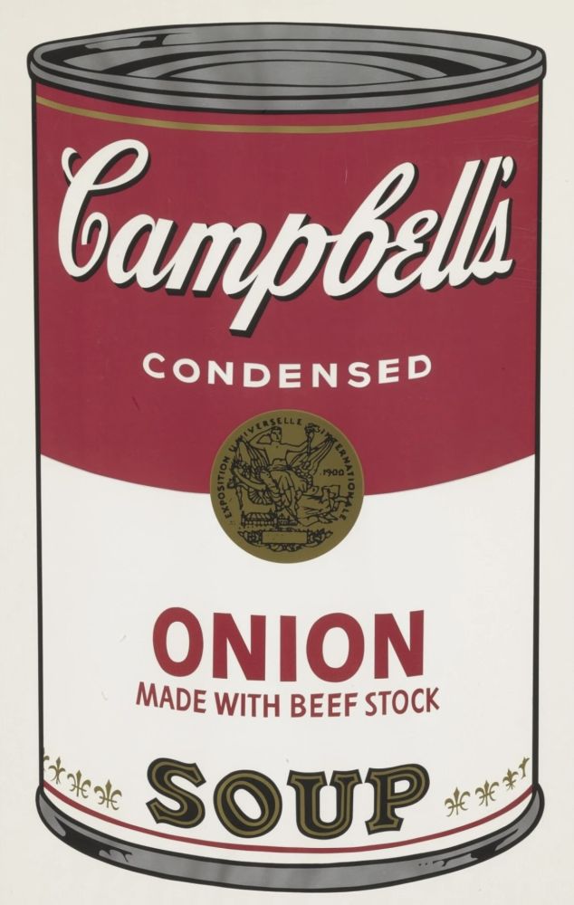 Siebdruck Warhol - Campbell's Soup Can: Onion (F. & S. II.47)