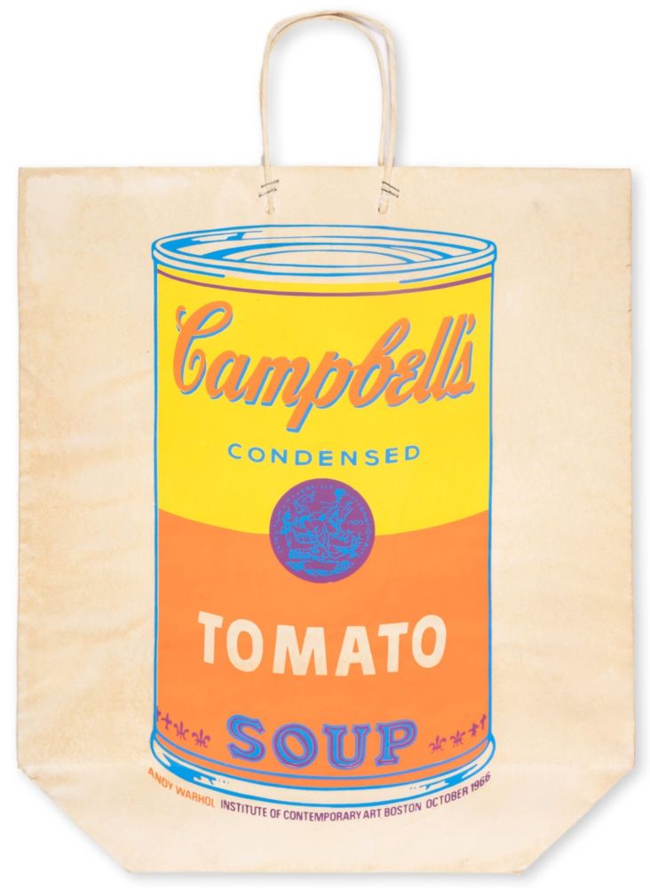 Siebdruck Warhol - Campbell's Soup Can (Tomato)