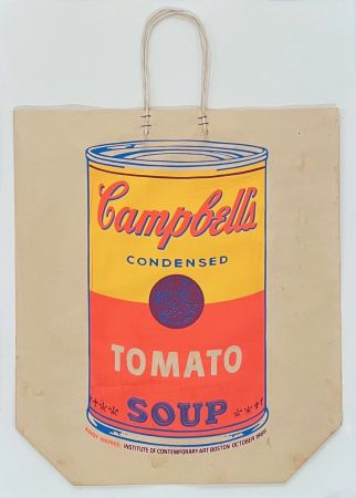 Siebdruck Warhol - Campbell's Soup Can (Tomato Soup)