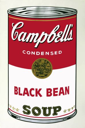 Keine Technische Warhol - Campbell's Soup I: Black Bean (FS II.44)