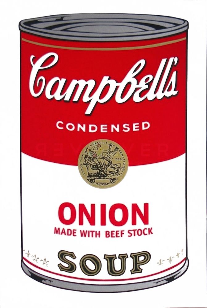 Siebdruck Warhol - Campbell's Soup I: Onion (FS II.47)