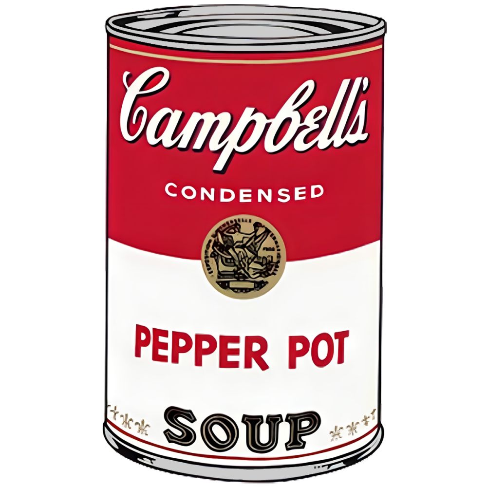 Siebdruck Warhol - Campbell’s Soup I: Pepper Pot