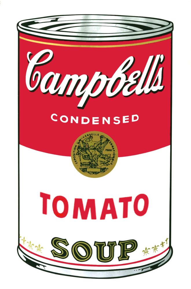 Siebdruck Warhol - Campbell's Soup I: Tomato (FS II.46)