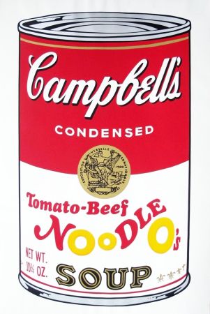 Siebdruck Warhol - Campbell's Soup I: Tomato (FS II.46)