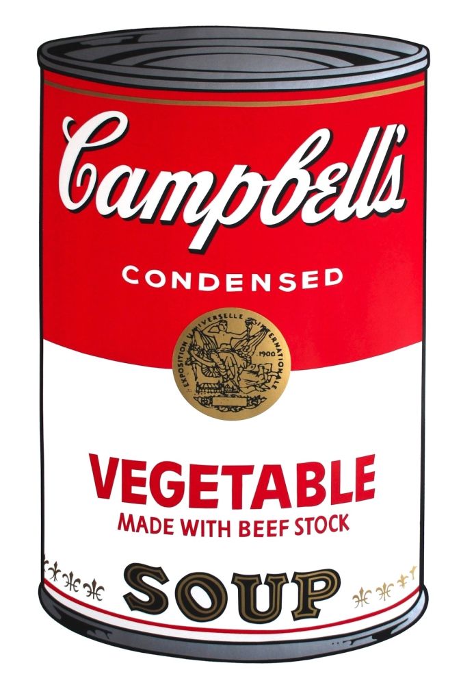 Siebdruck Warhol - Campbell's Soup I: Vegetable (FS II.48)
