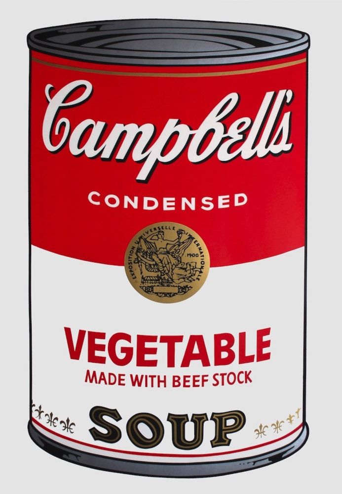 Siebdruck Warhol - Campbell's Soup I: Vegetable (FS II.48)
