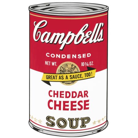 Siebdruck Warhol - Campbell’s Soup II: Cheddar Cheese 