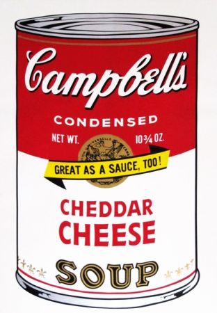 Siebdruck Warhol - Campbell’s Soup II: Cheddar Cheese 