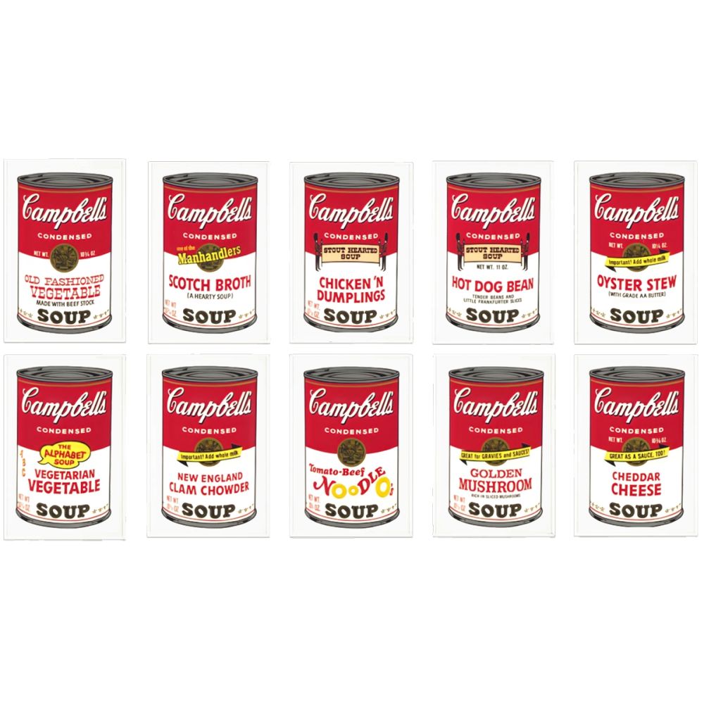 Siebdruck Warhol - Campbell’s Soup II Complete Portfolio