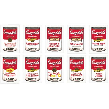 Siebdruck Warhol - Campbell’s Soup II Complete Portfolio