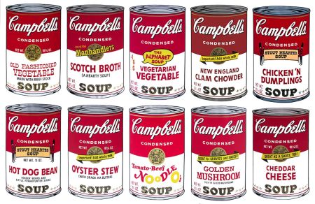 Siebdruck Warhol - Campbell’s Soup II Complete Portfolio