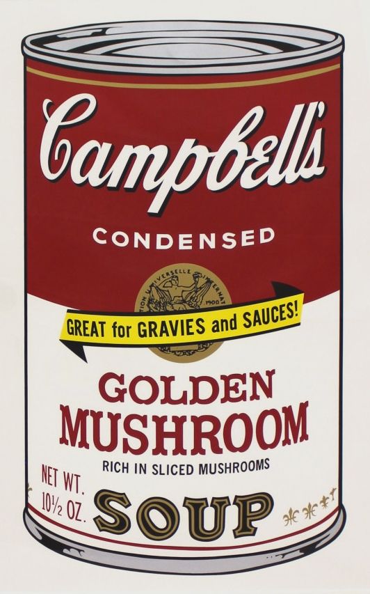 Siebdruck Warhol - Campbell’s Soup II: Golden Mushroom (FS II.62)