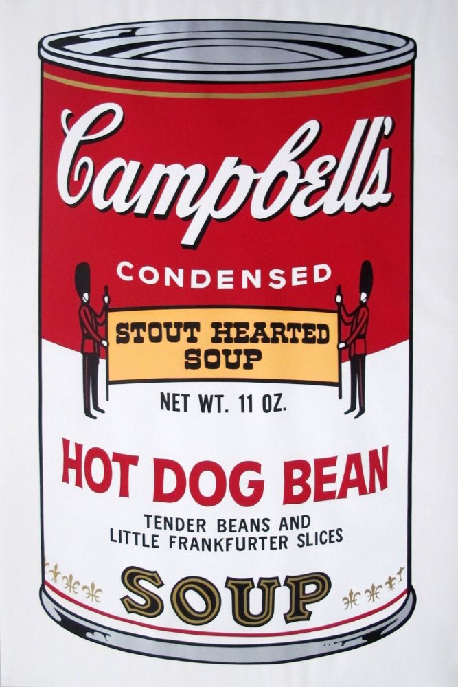 Keine Technische Warhol - Campbell’s Soup II: Hot Dog Bean (FS II.59)