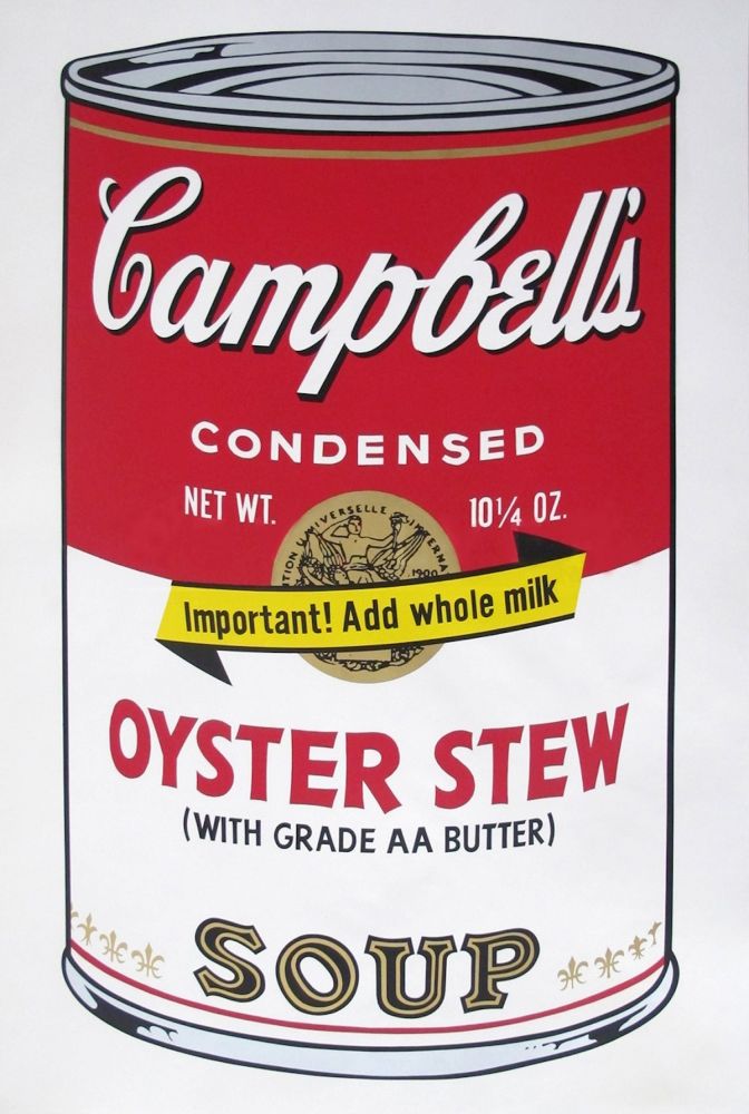 Siebdruck Warhol - Campbell’s Soup II: Oyster Stew (FS II.60)