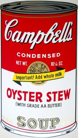 Siebdruck Warhol - Campbell’s Soup II: Oyster Stew (FS II.60)