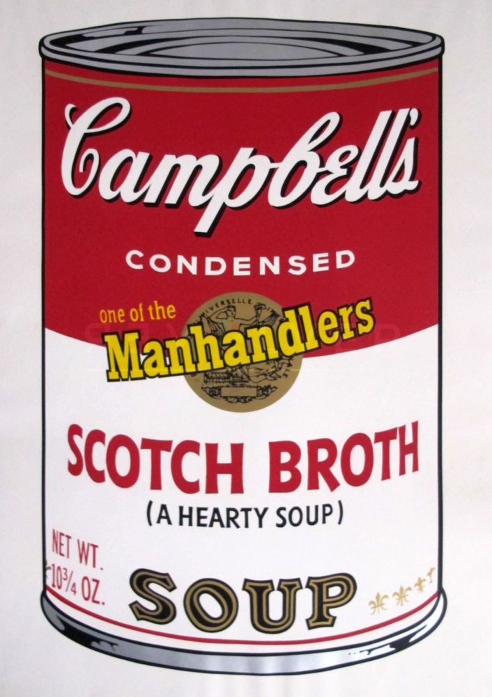 Siebdruck Warhol - Campbells Soup II: Scotch Broth Soup (FS II.55)