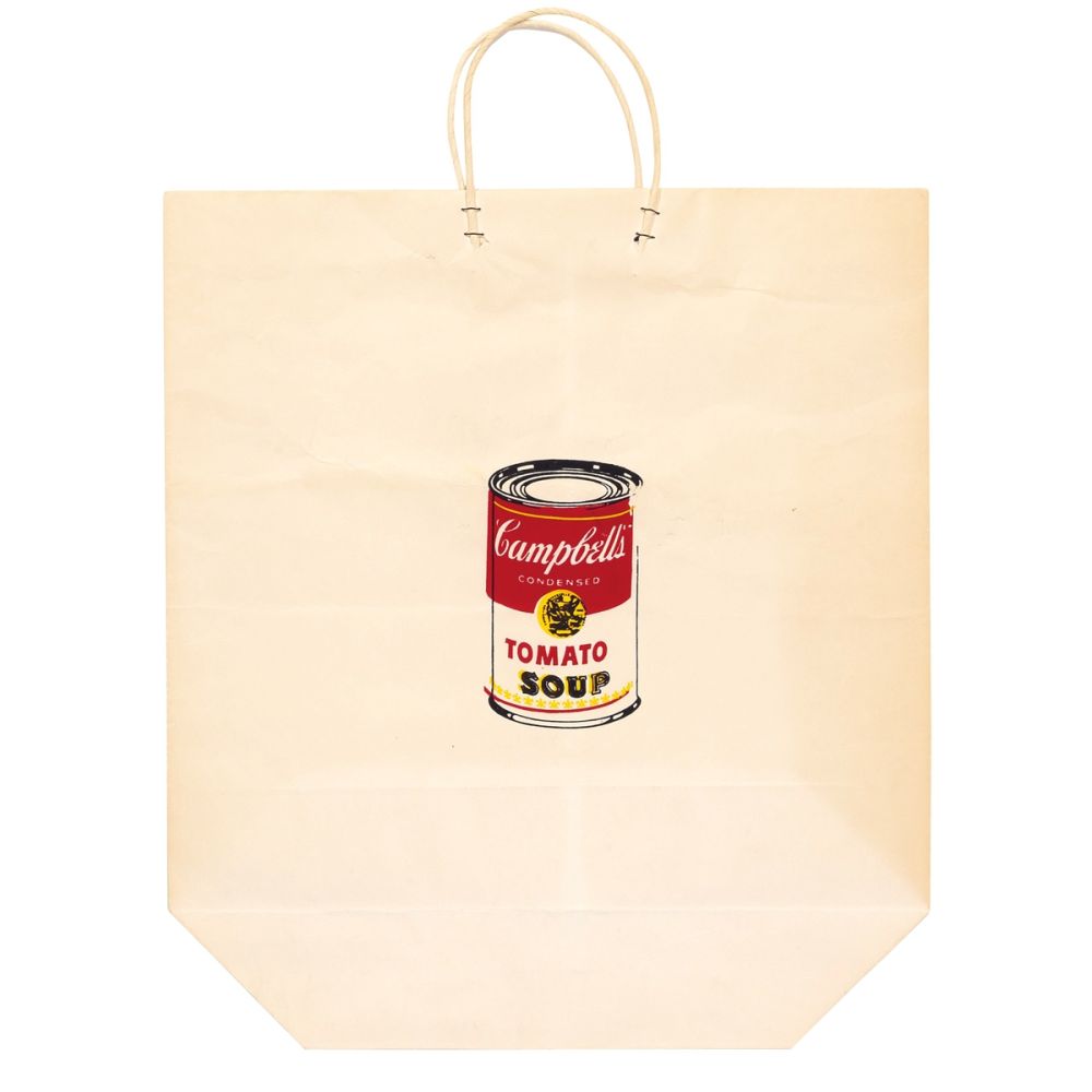 Siebdruck Warhol - Campbells Soup Shopping Bag (FS II.4)