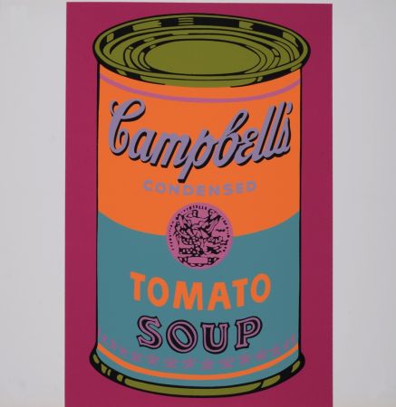 Siebdruck Warhol - Campbell's Tomato Soup (Banner)