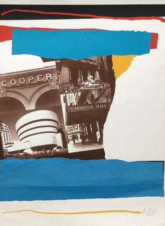Lithographie Motherwell - Carnegie Hall
