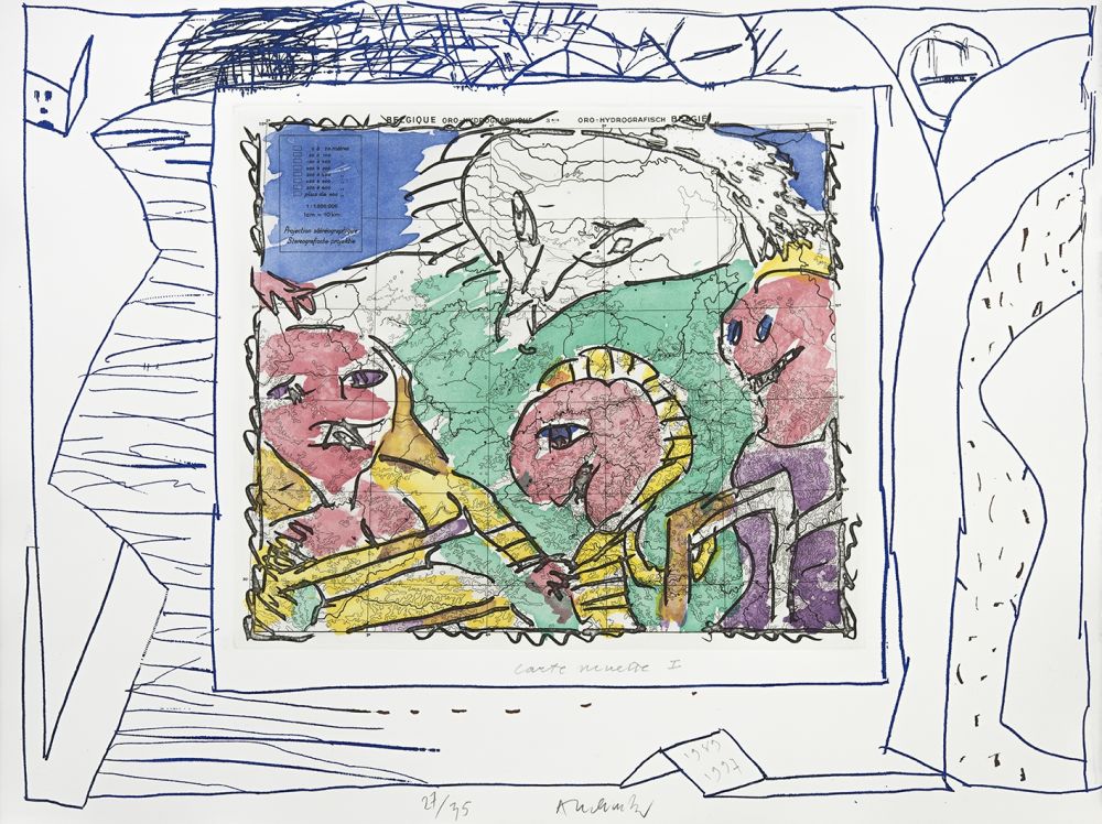 Stich Alechinsky - Carte mise à jour I