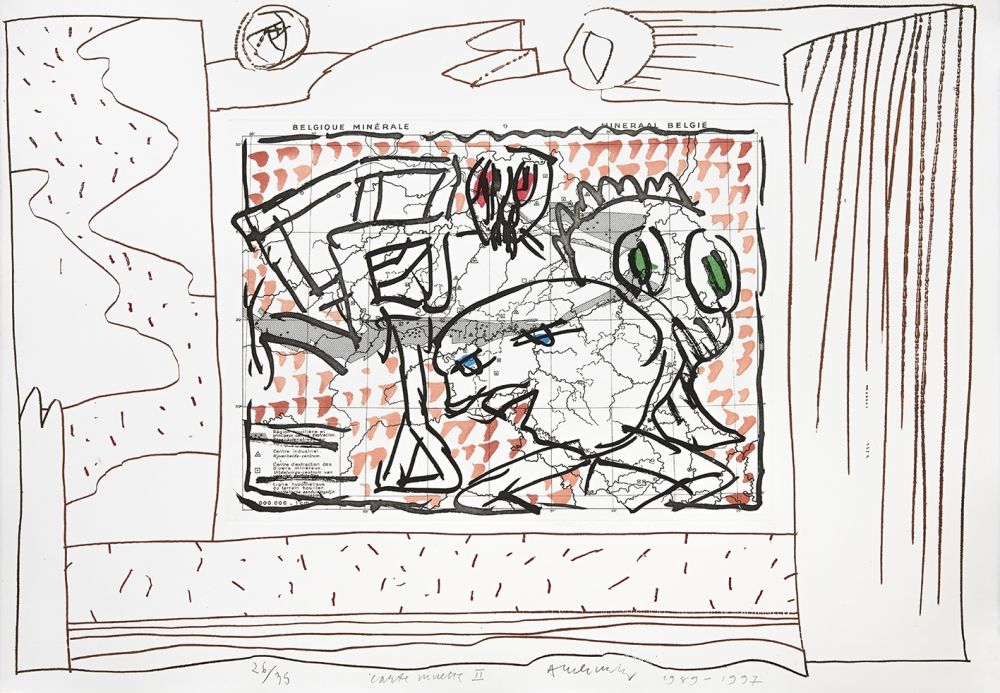 Stich Alechinsky - Carte mise à jour II