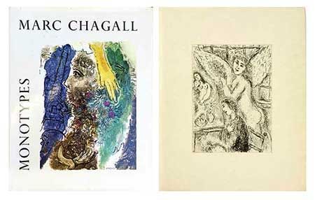 Illustriertes Buch Chagall - Catalogue des monotypes