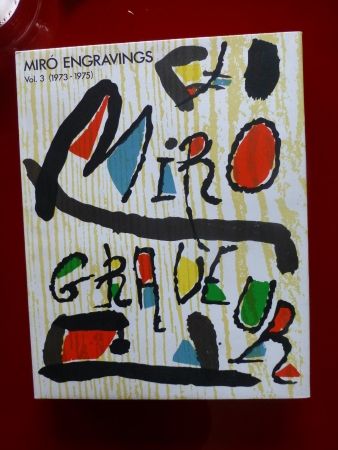Illustriertes Buch Miró - Catalogue raisonné des gravures 