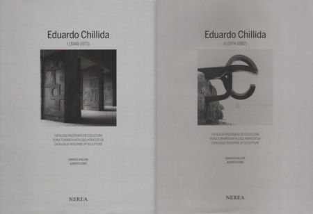 Illustriertes Buch Chillida - Catalogue raisonné of Sculpture 2 Volumes