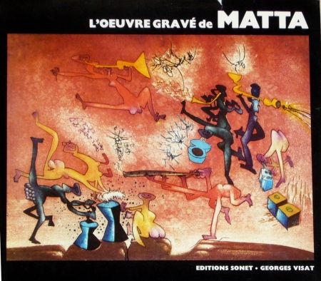 Illustriertes Buch Matta - Catalogue raisonné Sonet