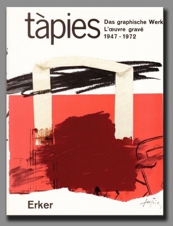 Illustriertes Buch Tàpies - Catalogue raisoné I