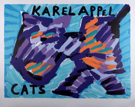 Lithographie Appel - Cats, 1978