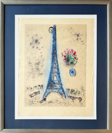Radierung Und Aquatinta Chagall - Celui qui dit les choses sans rien dire, Planche I