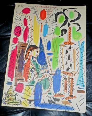 Lithographie Picasso - Ces Peintres mes Amis Vol II