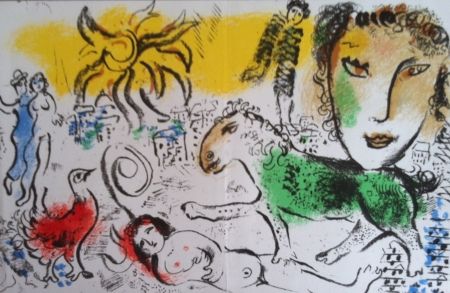 Lithographie Chagall - Chagall monumental