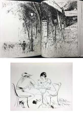 Illustriertes Buch De Segonzac - Charles-Louis Philippe : BUBU DE MONTPARNASSE. Avec dessin original et suites (1929).