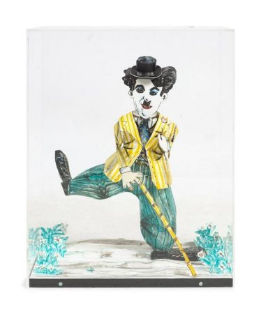 Lithographie Grooms - Charlie Chaplin