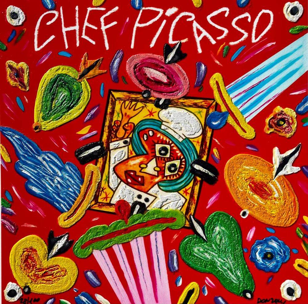 Siebdruck Donzelli - Chef Picasso