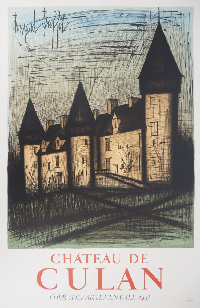 Illustriertes Buch Buffet - Château de Culan