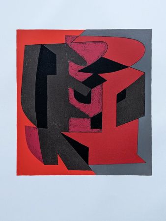 Lithographie Vasarely - Cibira /  Octal, 1972