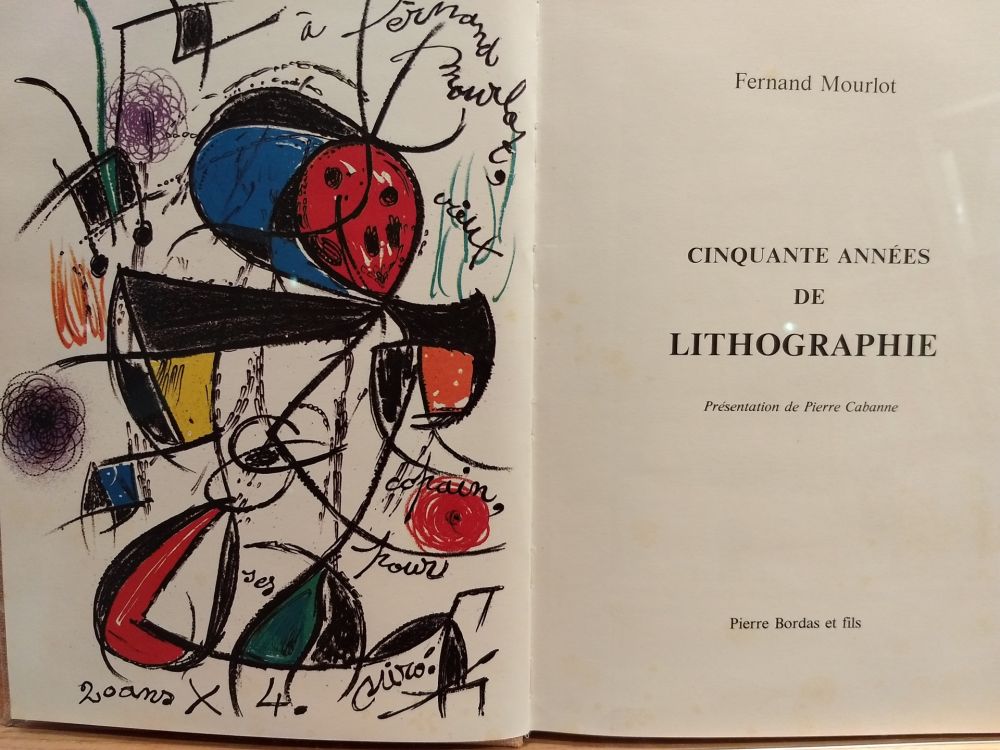 Illustriertes Buch Miró (After) - Cinquante annees De lithographie