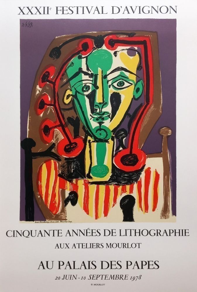 Plakat Picasso - Cinquante années de lithographie aux ateliers Mourlot