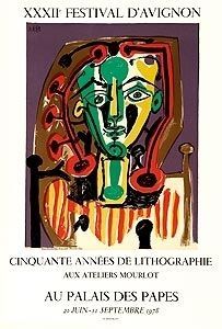Lithographie Picasso (After) - Cinquante années de lithographies