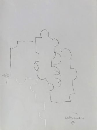 Radierung Chillida - Cioran XXVIII