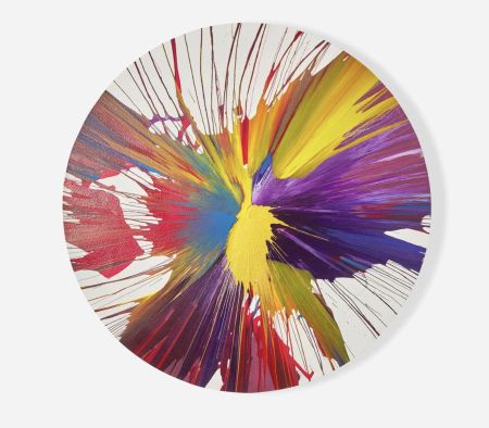 Multiple Hirst - Circle Spin Painting